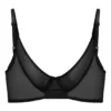Intimates mjuk mesh-bh med bygel i svart
