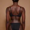 Intimates Soft Mesh String Bikini i svart