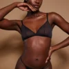 Intimates Soft Mesh String Bikini i svart