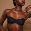 Intimates mjuk mesh-bh utan axelband i svart