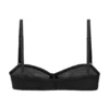 Intimates mjuk mesh-bh utan axelband i svart