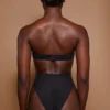 Intimates mjuk mesh-trosa med hög midja i svart