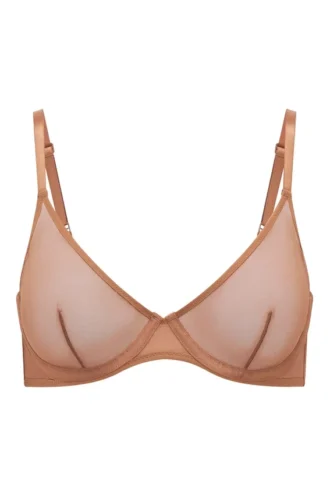 Intimates Soft Mesh enkel lager bygel-BH i honungsfärg