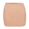 Intimates Soft Mesh lågmidjad mikromini-kjol i Warm Peach