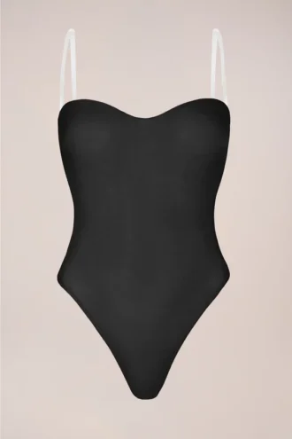 Intimates Strapless Bodys i svart