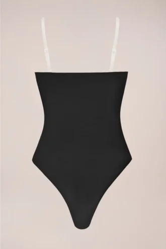 Intimates Strapless Bodys i svart