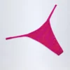 Jalama-bikinibyxor med dekorationer i rosa tropiskt mönster