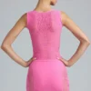 Joni Embellished Mid-Rise Mini Kjolar i Bubblegum Pink