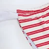 Kauai Ruched Cheeky bikinibyxor i körsbärsrött