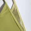 Kisawa Metallic Layered Thong Bikinibyxor i grönt
