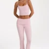 Kort modaltanktop i färgen Blush