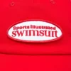 Lazise-baseballkeps med logo i eldröd