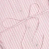 Lerici Oversized-skjorta i rosa randigt