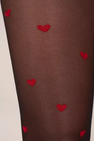 Lina Loveheart-strumpbyxor i svart