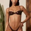 Mar Cheeky bikinibyxor i brons