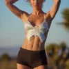 Maris Butterfly Tie-Back Top i vitt