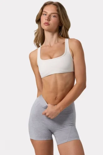 Mjuk sport-BH i White