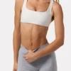 Mjuk sport-BH i White