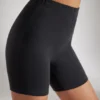 Mjuka bikershorts i bomull i svart