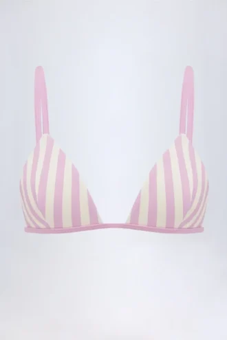Montauk triangelbikinitopp i mauve