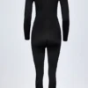 Musa långärmad jumpsuit med hög hals i svart