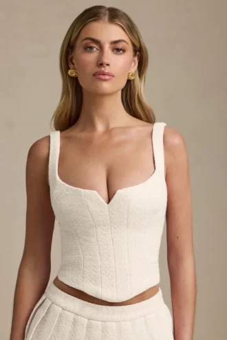 Nami snörningskorsett i elfenben