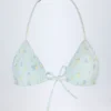 Noia Micro Triangle Bikini Toppar i blått blommönster
