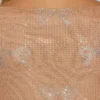 Nolene Embellished Mid-Rise A-Line Mini Kjolar i Almond