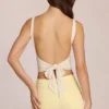 Norelle Modal Tie-Back Top i Ivory