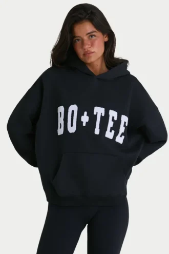Oversized hoodie  i svart