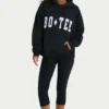 Oversized hoodie  i svart