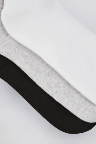 Paket med ribbade strumpor i flera färger