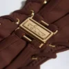 Pasyon bandeau-bikinitopp i chokladbrunt