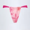 Pensacola Cheeky bikinibyxor i rosa orkidé-mönster