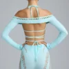 Pixie Embellished Cropped Shrug i isblått