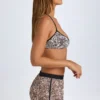 Praia minishorts i leopardmönster
