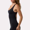 Racer Back Define Luxe Unitard i svart