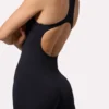 Racer Back Define Luxe Unitard i svart