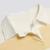 Randig oversized långärmad T-shirt i citrongul