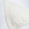 Recife Broderie Anglaise Triangel-bikinitopp i vitt