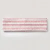 Ribbat jersey-pannband i rosa randigt