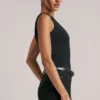Rumi Deep Plunge Halterneck Bodys i svart