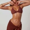 Signature Side Tie Sarong i Mocha