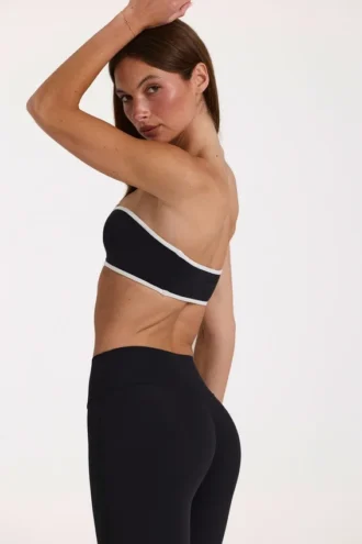 Soft Active bandeau-sport-BH i svart