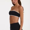 Soft Active bandeau-sport-BH i svart