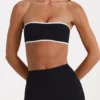 Soft Active bandeau-sport-BH i svart