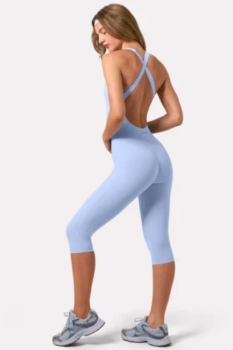 Soft Active Capri-jumpsuit i färgen Sky