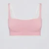 Soft Active Contrast sport-BH i puderrosa