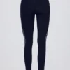Soft Active Crossover Contrast Leggings i klassisk marinblå