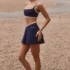 Soft Active Crossover Mini Skort i Classic Navy